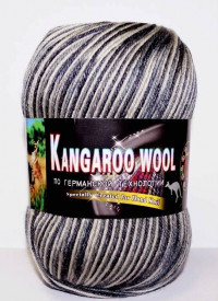 Пряжа Color City (Колор сити) Kangaroo wool меланж (цвет 963)