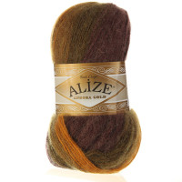 Пряжа Alize Angora GOLD BATİK (5850)