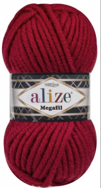 Пряжа Alize superlana megafil №56